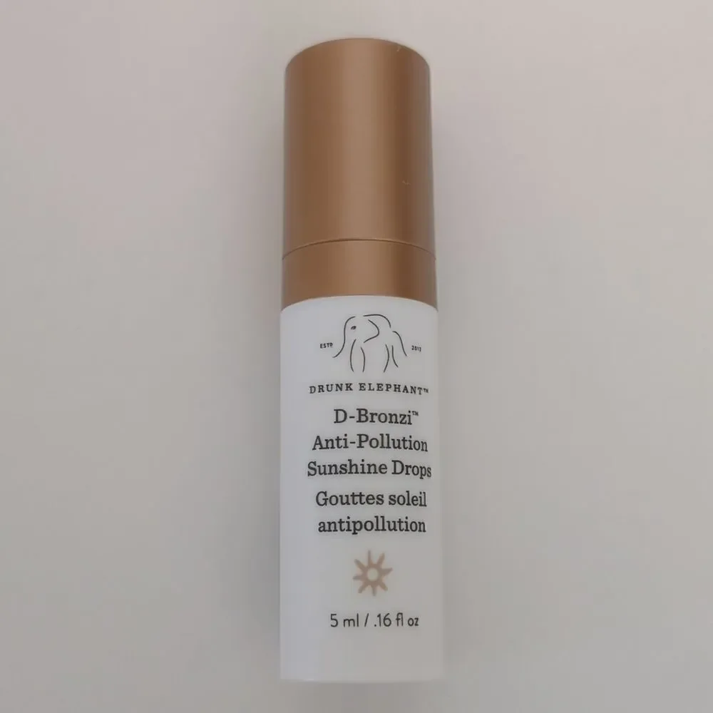 NEW Drunk Elephant D-Bronzi Anti-Pollution Sunshine Drops Mini Size